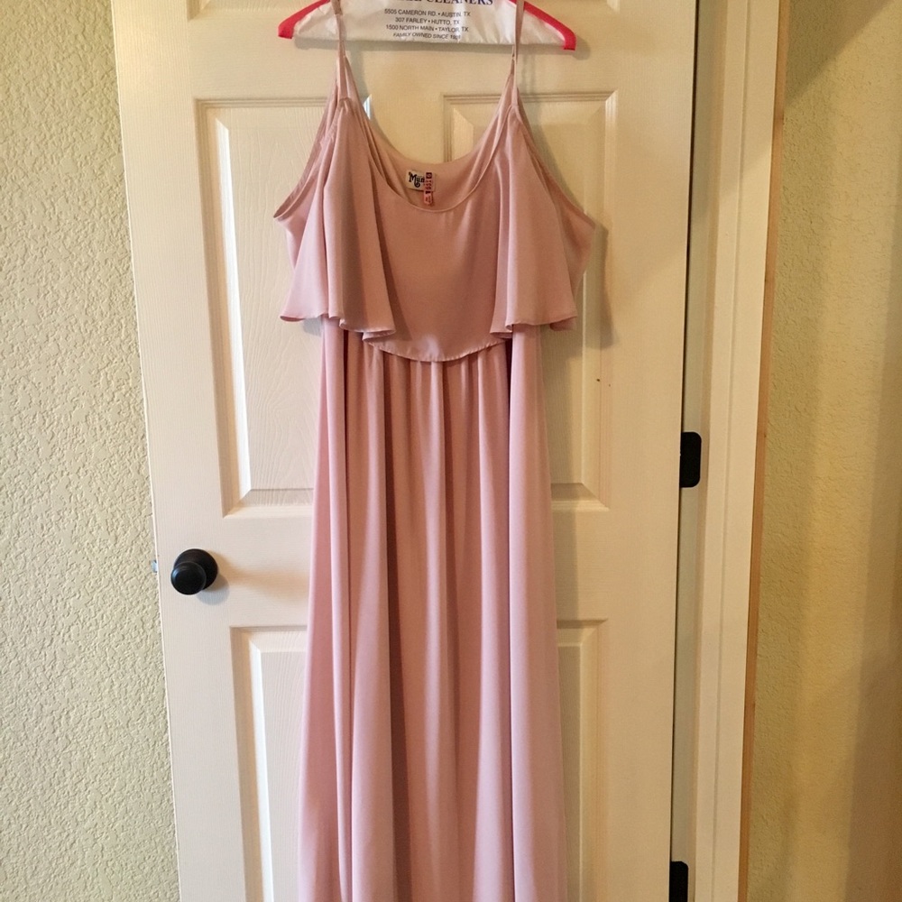Show Me Your MuMu Caitlin Ruffle Maxi Dress